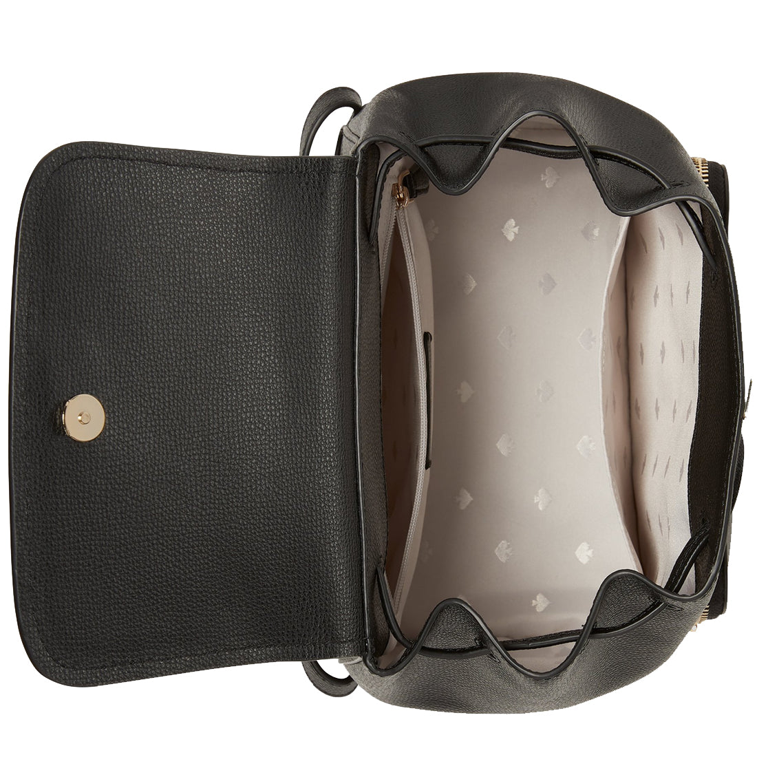 Kate Spade Darcy Flap Backpack Bag in Black wkr00548