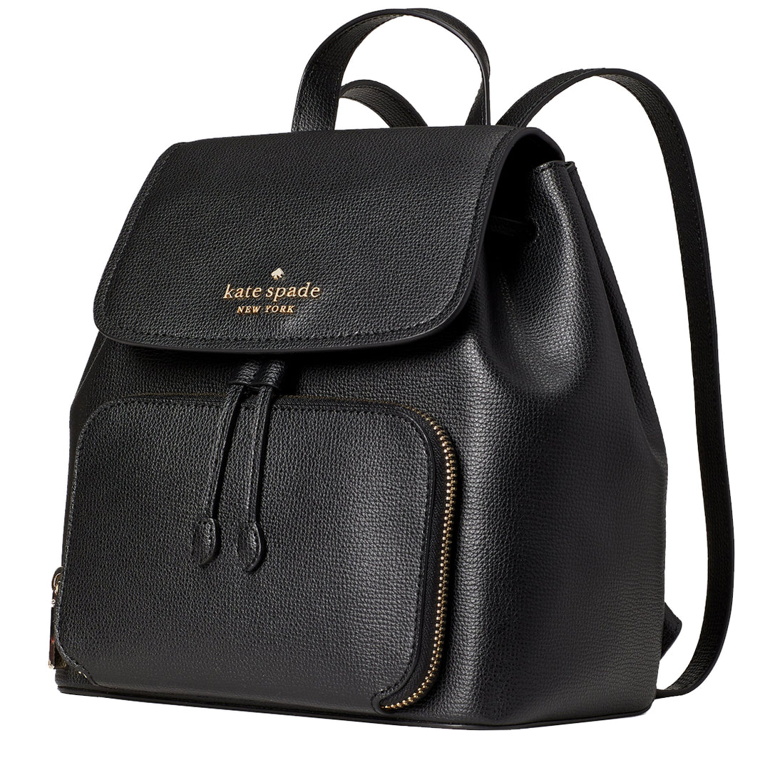 Kate Spade Darcy Flap Backpack Bag in Black wkr00548  display picture 2