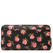 Kate Spade Spencer Ditsy Rose Zip-Around Continental Wallet