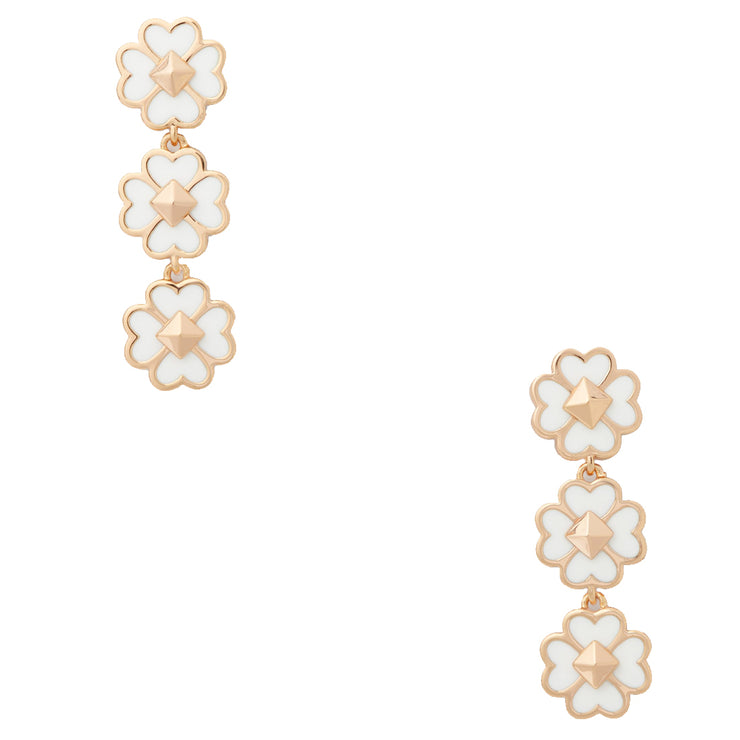 Kate Spade Spades & Studs Linear Earrings