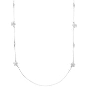  Buy Kate Spade Gleaming Gardenia Flower Scatter Necklace in Clear/ Silver o0ru3090 Online in Singapore | PinkOrchard.com