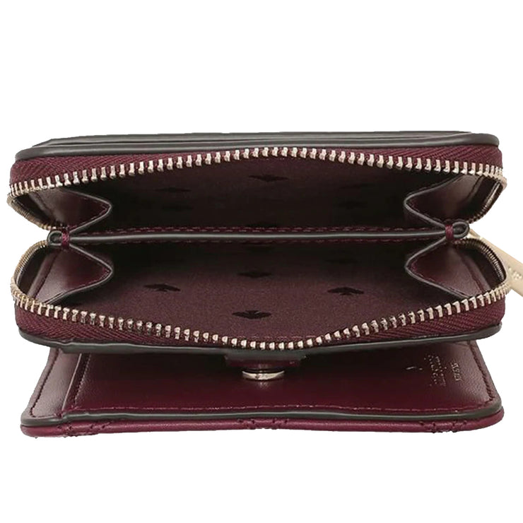 Leather Wallet for Men - Blackberry - 660785