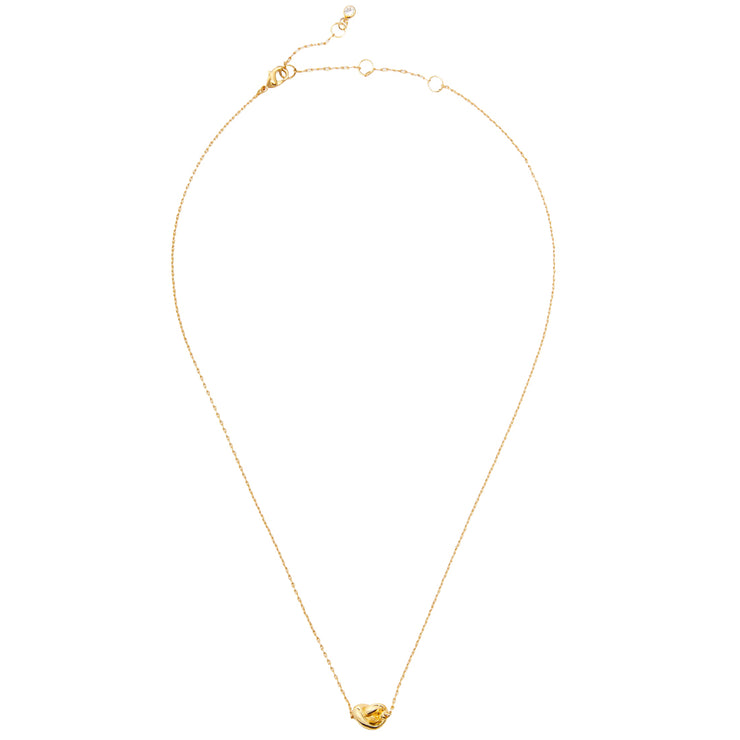 Buy Kate Spade Sailor's Knot Mini Pendant Necklace in Gold o0r00066 Online in Singapore | PinkOrchard.com