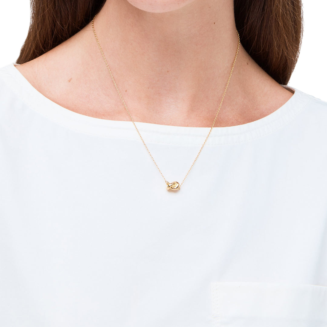 Buy Kate Spade Sailor's Knot Mini Pendant Necklace in Gold