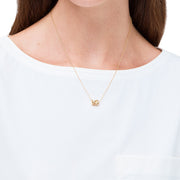 Buy Kate Spade Sailor's Knot Mini Pendant Necklace in Gold o0r00066 Online in Singapore | PinkOrchard.com