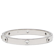 Kate Spade Spot the Spade Studded Hinged Bangle Bracelet