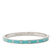 Kate Spade Spot the Spade Enamel Hinged Bangle Bracelet