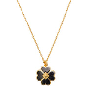 Buy Kate Spade Spades & Studs Enamel Mini Pendant Necklace in Black o0ru3241 Online in Singapore | PinkOrchard.com