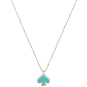 Kate Spade Everyday Spade Enamel Mini Pendant Necklace