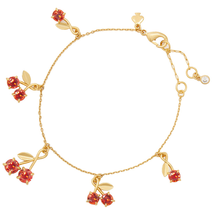 Kate Spade Cherry Charm Bracelet