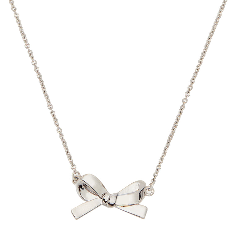 Kate Spade Skinny Mini Bow Pendant Necklace 