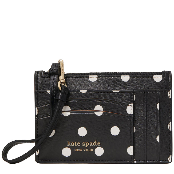 Kate Spade Spencer Sunshine Dot Cardholder Wristlet