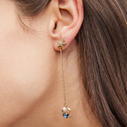 Kate Spade Sea Star Crab Linear Earrings