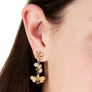 Kate Spade All Abuzz Stone Bee Linear Earrings