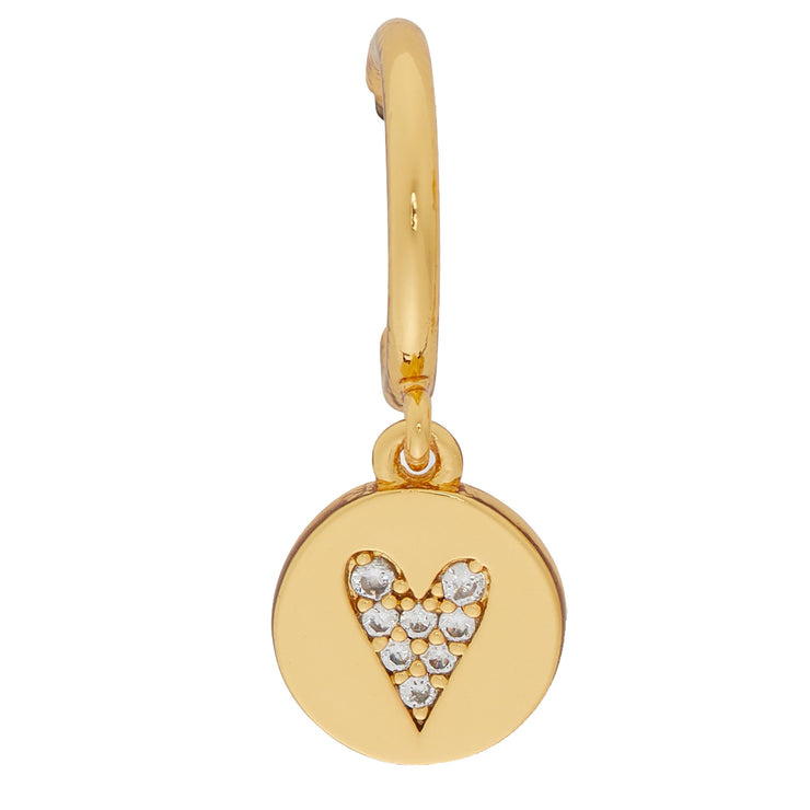 Kate Spade Wishes Asymmetrical Huggies Earrings k5282