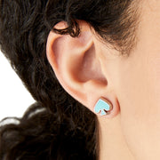 Kate Spade Everyday Spade Enamel Studs Earrings