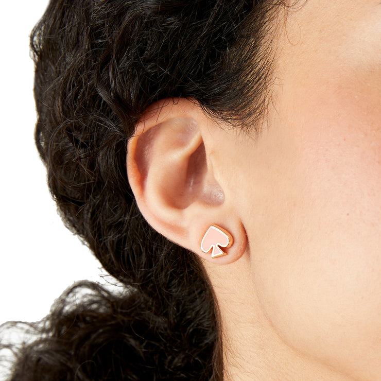 Kate Spade Everyday Spade Enamel Studs Earrings