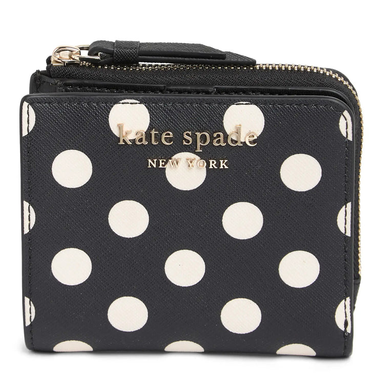 Polka dot kate spade wallet best sale