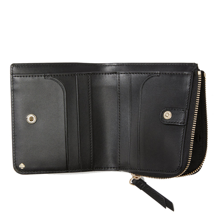 Kate Spade Cameron Picture Dot Print Small L-Zip Bifold Wallet wlru6313