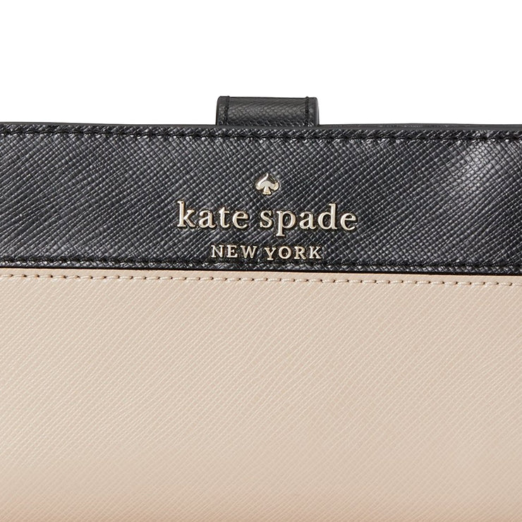 Kate Spade Staci Colorblock Medium Compact Bifold Wallet