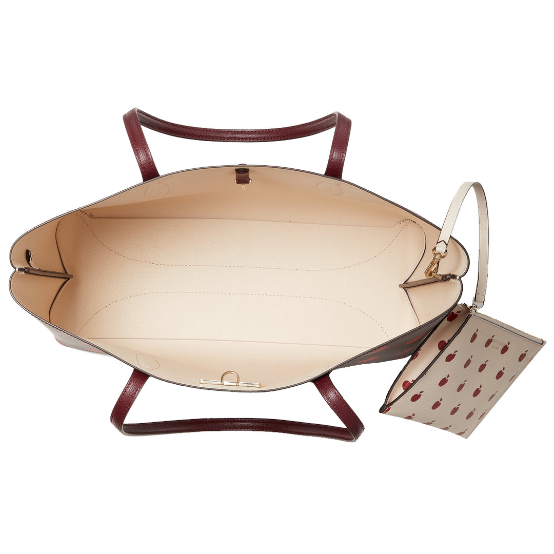 Kate Spade All Day Apple Toss Large Tote Bag in Multi k4367