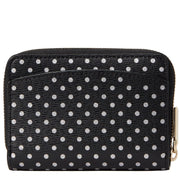 Kate Spade Spencer Metallic Dot Zip Cardholder k5397