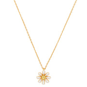 Kate Spade Dazzling Daisies Enamel Mini Pendant Necklace