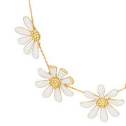 Kate Spade Dazzling Daisies Enamel Necklace k8022