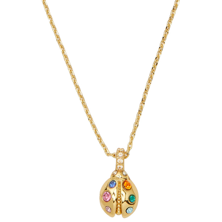 Kate Spade Nature Walk Ladybug Mini Pendant Necklace