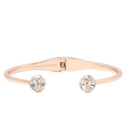 Buy Kate Spade Lady Marmalade Open Cuff Bracelet in Clear/ Rose Gold o0ru1952 Online in Singapore | PinkOrchard.com