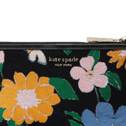 Kate Spade Floral Jacquard Zip Slim Wallet k7068