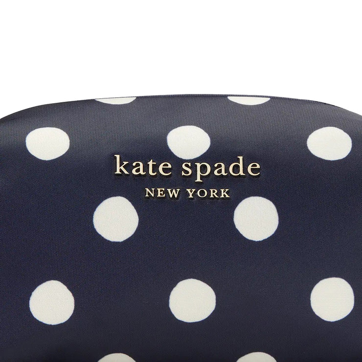 Kate Spade Everything Puffy Sunshine Dot Medium Cosmetic Case Pouch pwr00400