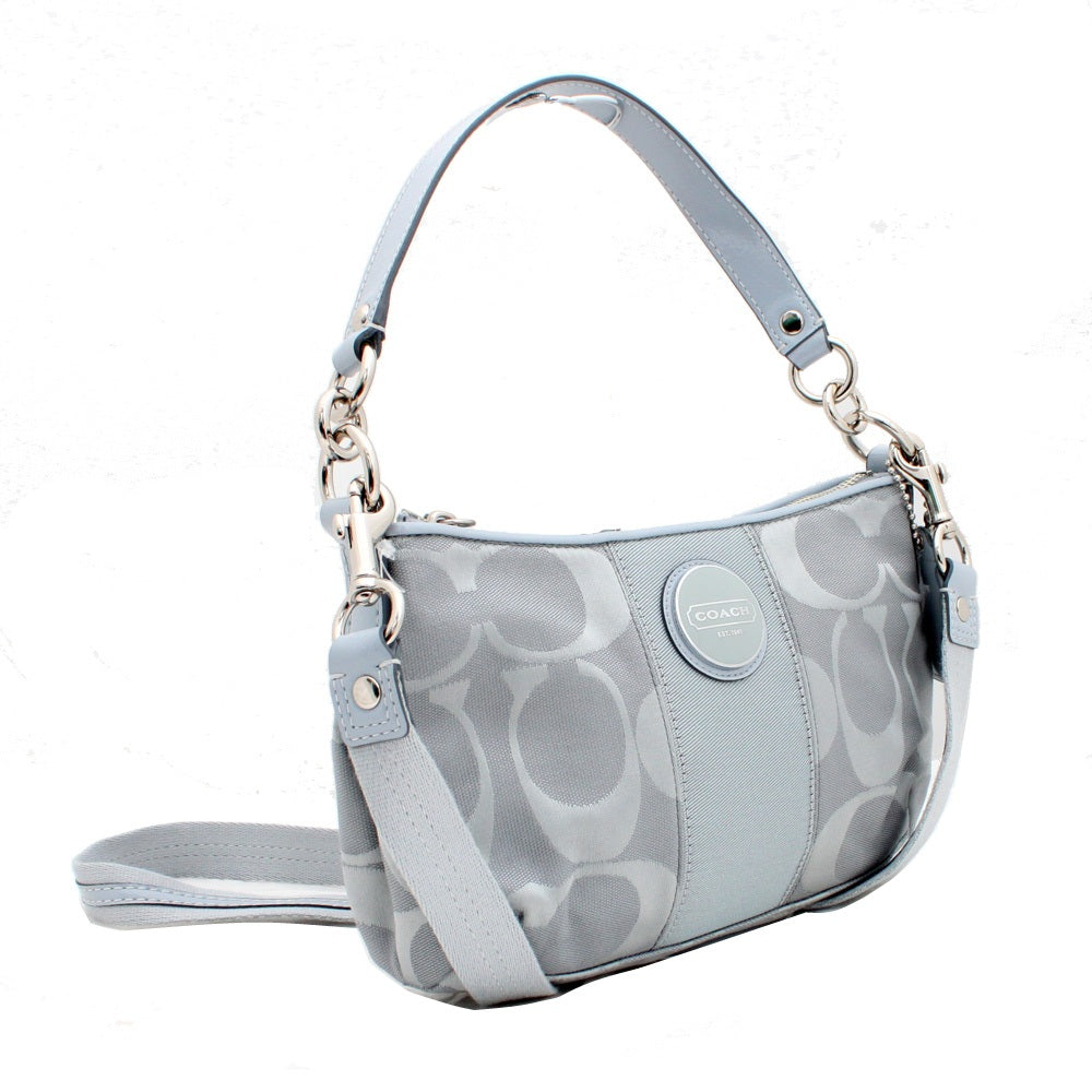 Coach Signature Stripe Demi Crossbody Bag – PinkOrchard.com
