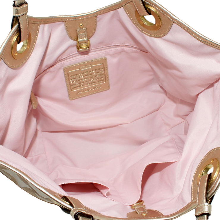 Coach Signature Beach Tote Bag