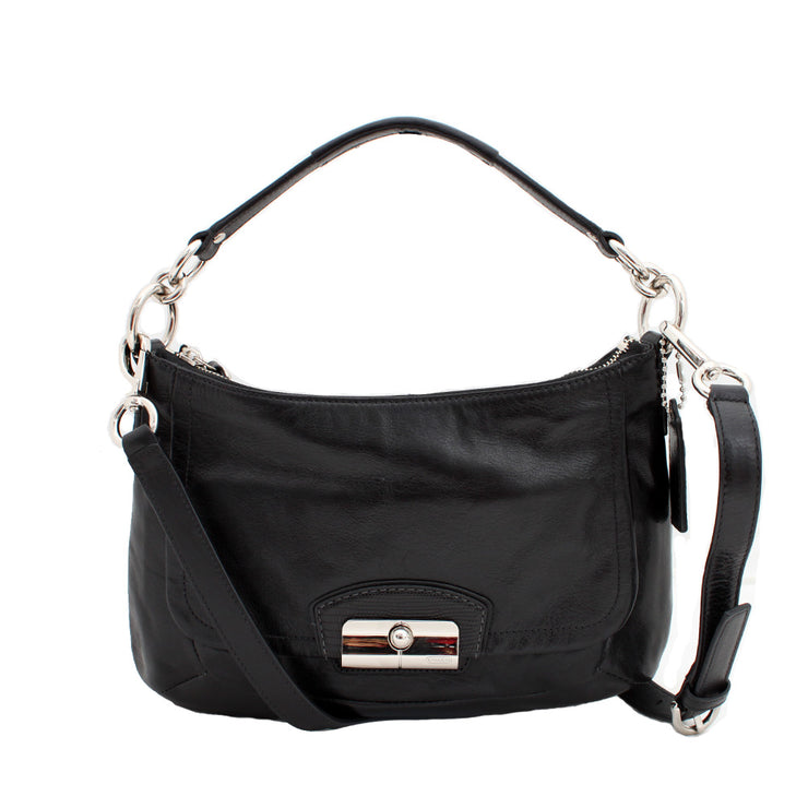 Coach Kristin Leather East-West Crossbody Shoulder Bag