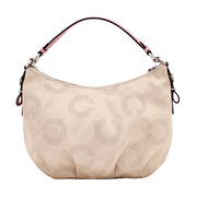 Coach Madison Dotted Op Art Convertible Hobo Bag