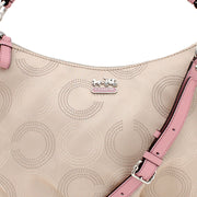 Coach Madison Dotted Op Art Convertible Hobo Bag