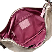 Coach Madison Dotted Op Art Convertible Hobo Bag