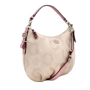 Coach Madison Dotted Op Art Convertible Hobo Bag