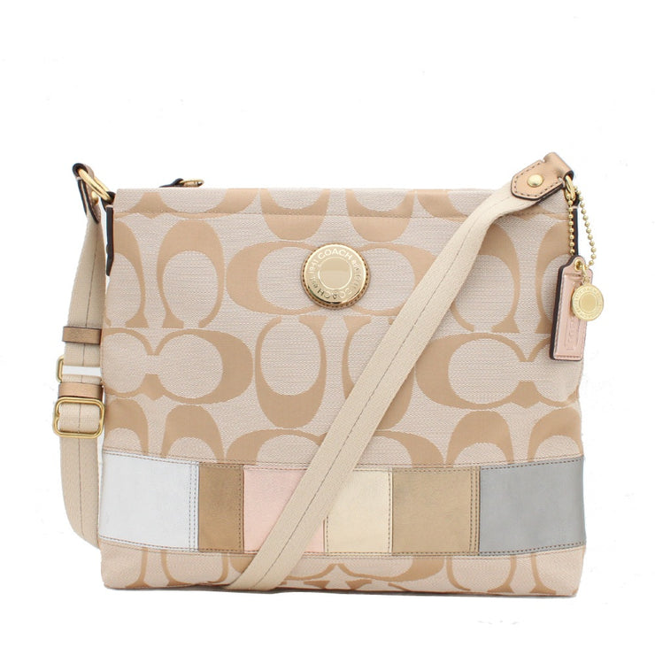 Coach Signature Stripe Multi Stripe Bag