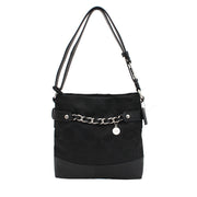 Coach Signature Sateen Chain Duffle Convertible Bag