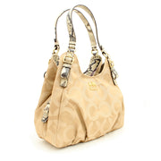 Coach Madison Op Art Sateen Maggie Bag