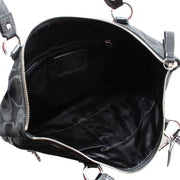 Coach Daisy Signature Shoulder Tote Bag- Black