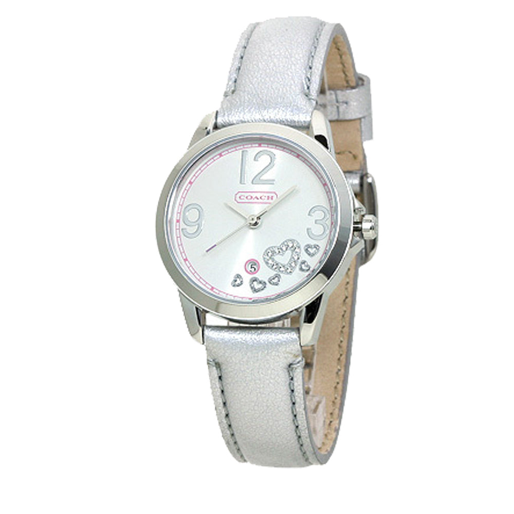 Coach Metallic Silver Watch COACH Chelsea Crystal Accent Silver Dial Stainless Steel  main image 3