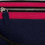 Coach Legacy Colourblock Leather Zippy Wristlet-Wallet