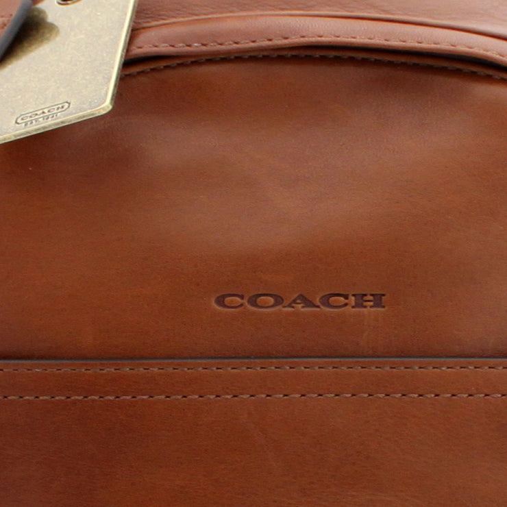 Coach Bleecker Leather Men's Sling Pack Bag- Fawn