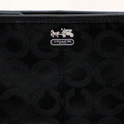 Coach Madison Op Art Sateen Convertible Bag-Wristlet- Black