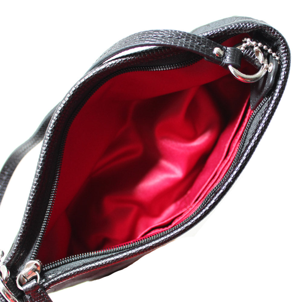 Coach Bag Wristlet Madison Op Art Sateen Convertible 48543