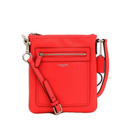 Coach Legacy Leather Swingpack Crossbody Bag- Bright Coral