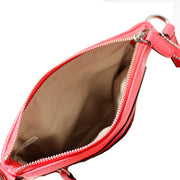 Coach Legacy Leather Swingpack Crossbody Bag- Bright Coral